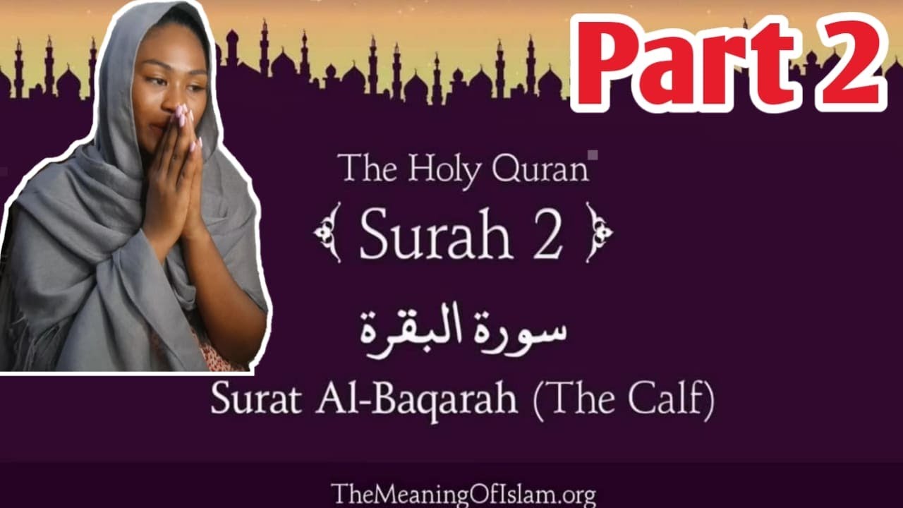 Surah Al Baqara by Mishary Al Afasy (iRecite) Part 2 | Reaction