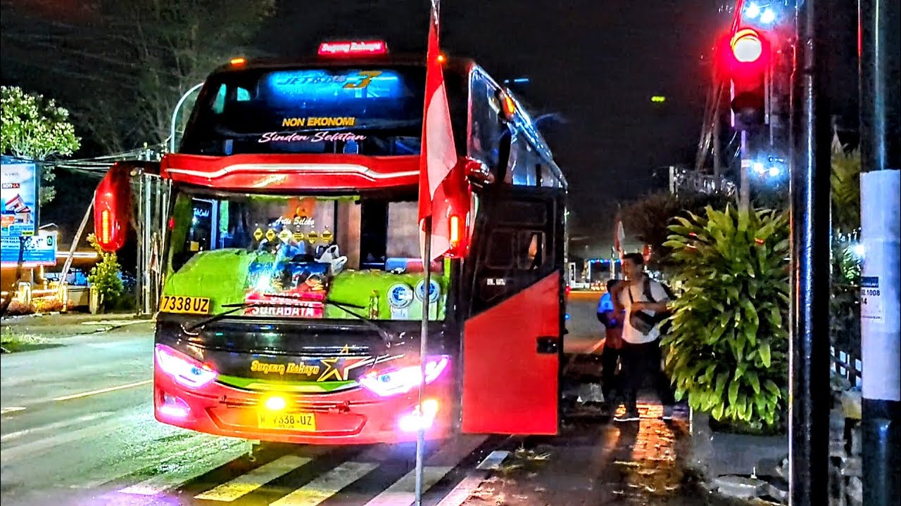 BANYAK PENUMPANG NUNGGU DI PINGGIR JALAN, PUNCAKNYA DAPAT ROMBONGAN DI WATES! SUGENG RAHAYU 7338