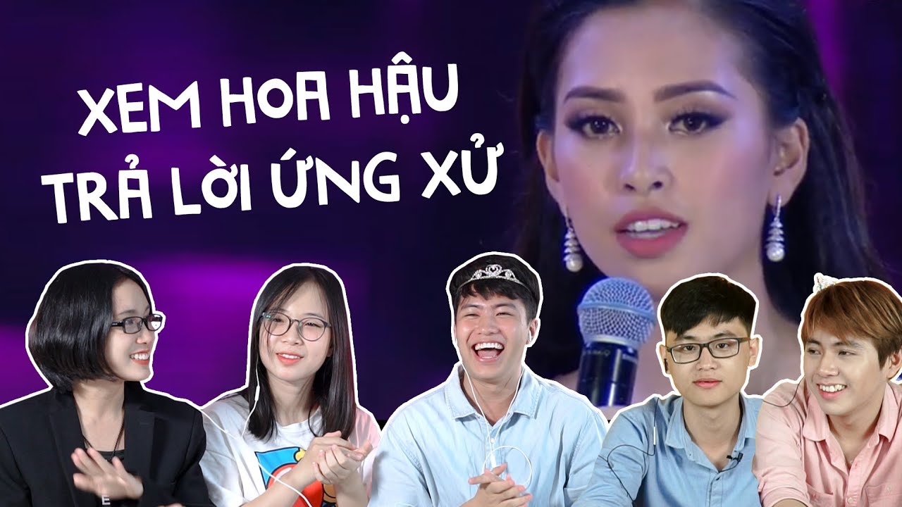 Schannel REACTION: Rơi mất n&atilde;o với loạt c&acirc;u hỏi Hoa Hậu Việt Nam 2018 !