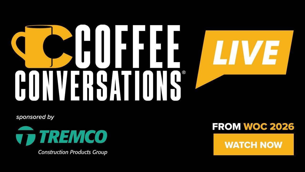 Coffee Conversations LIVE from World of Concrete!