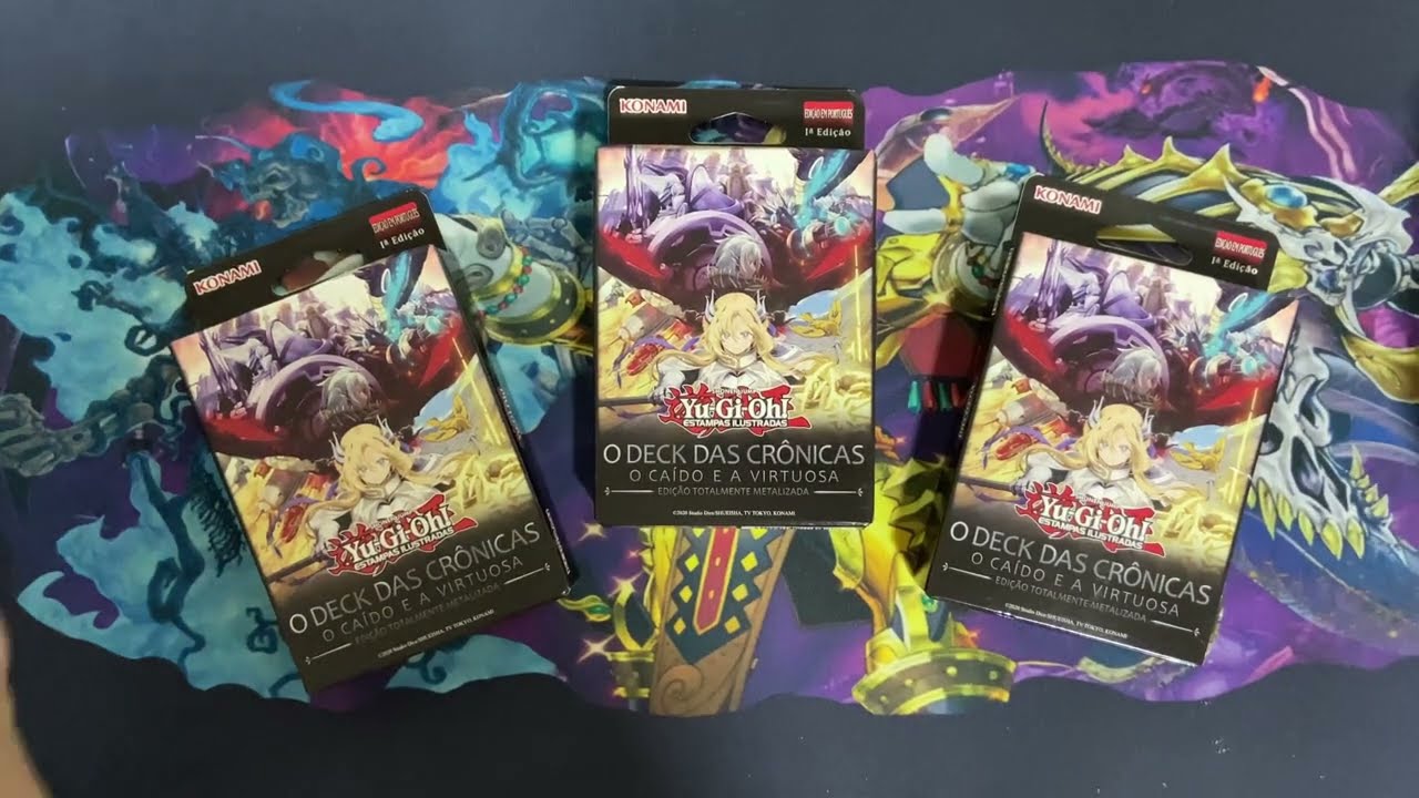 Abrindo o melhor deck de Yu-Gi-Oh de todos os tempos - O Caído e a Virtuosa