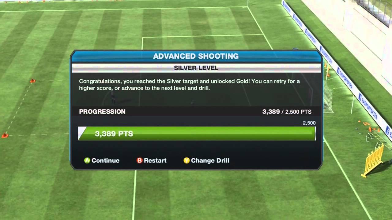 FIFA 13 Skill Games: Advanced Shooting - Tips and Tricks