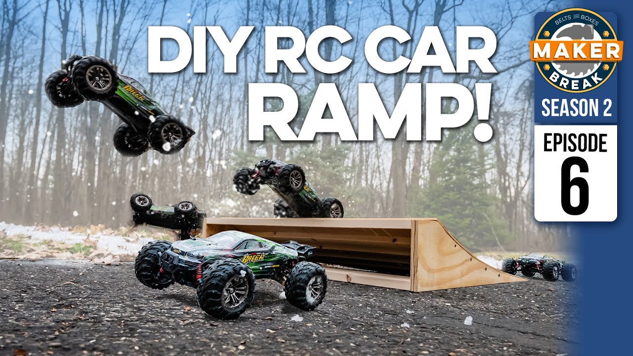 DIY RC Car Ramp anyone can build!