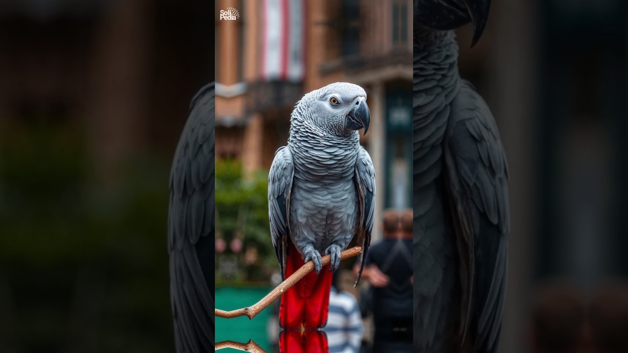Are Psittacus Erithacus Really the Smartest Birds on Earth? #parrot #facts
