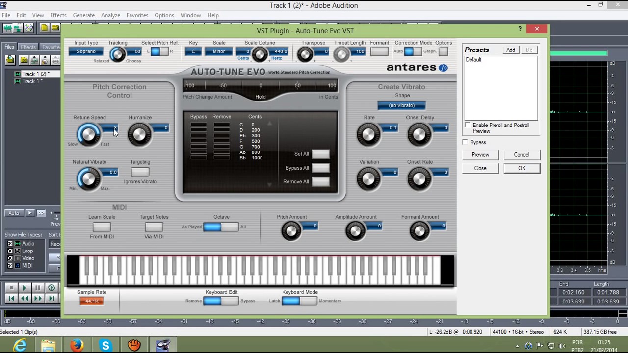 Tiago leonardo Tutoriais  - Adobe Audition 1.5 - Instalando o Autotune no Adobe Audition 1 51