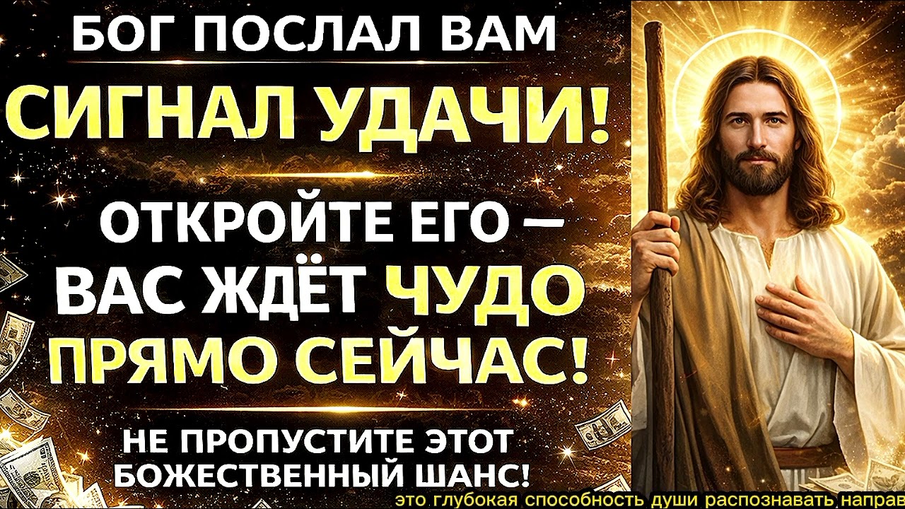 ✨ БОГ ПОСЛАЛ ВАМ СИГНАЛ… НЕ ИГНОРИРУЙТЕ ЭТО! ВАША ЖИЗНЬ МОЖЕТ ИЗМЕНИТЬСЯ
