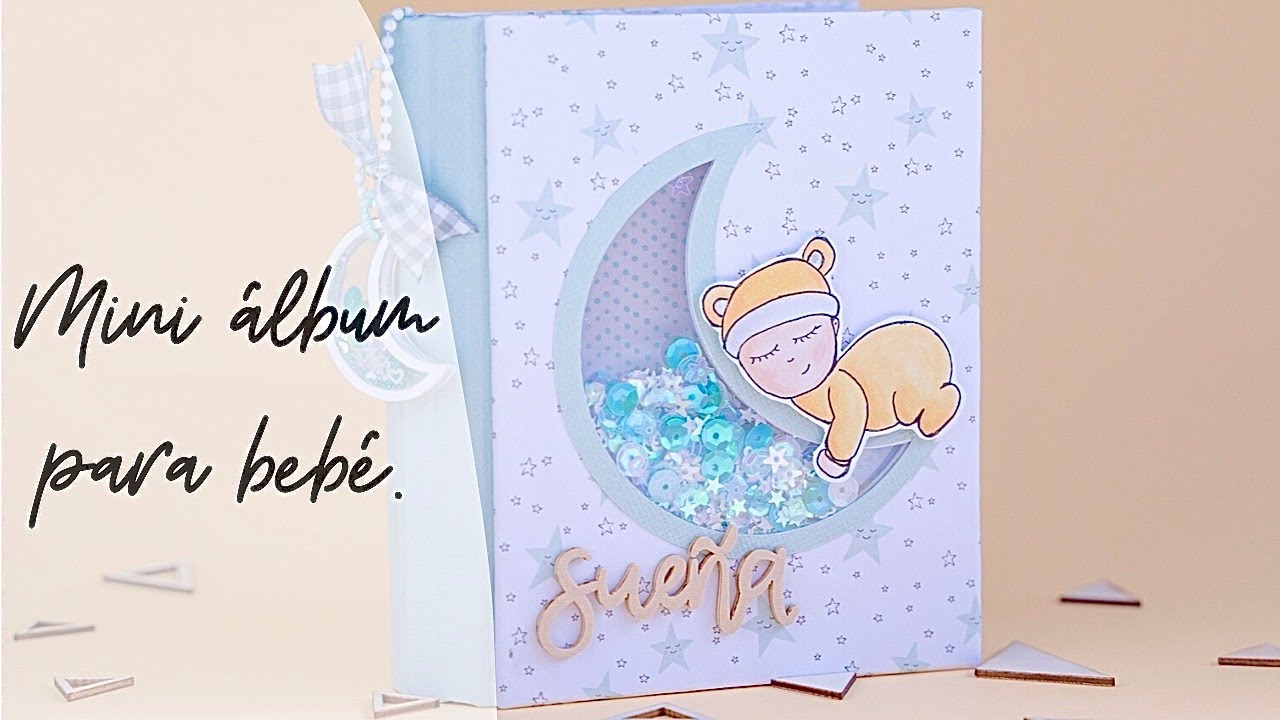 Mini Album bebé shaker. Colección 