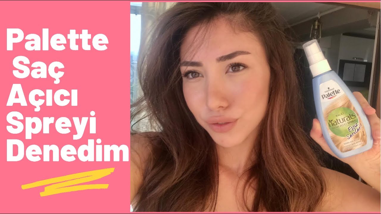 “Palette Saç Açıcı” Spreyi denedim! 🌟 Mükemmel Sonuç❤️