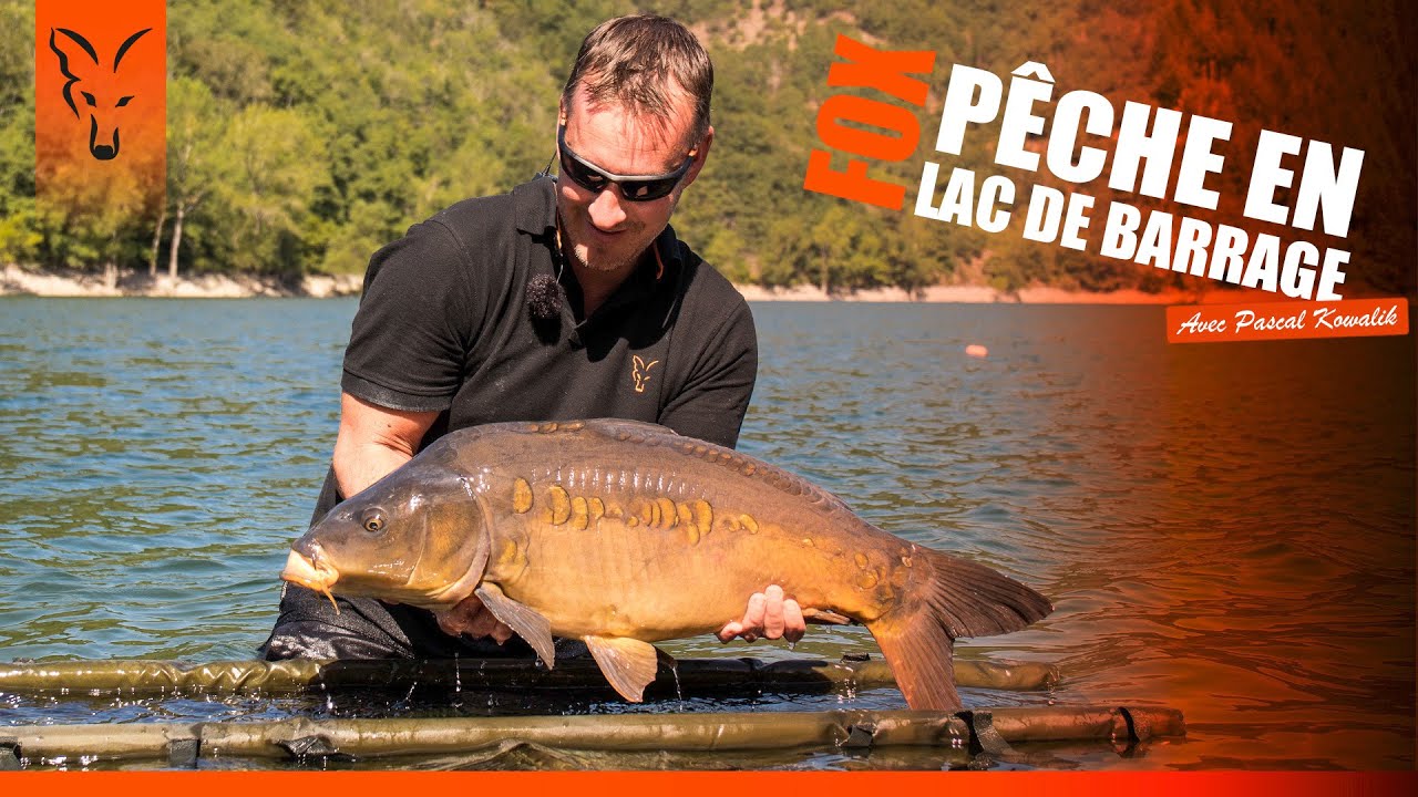 PÊCHE EN LAC DE BARRAGE // avec Pascal KOWALIK | Pêche à la Carpe FOX TV
