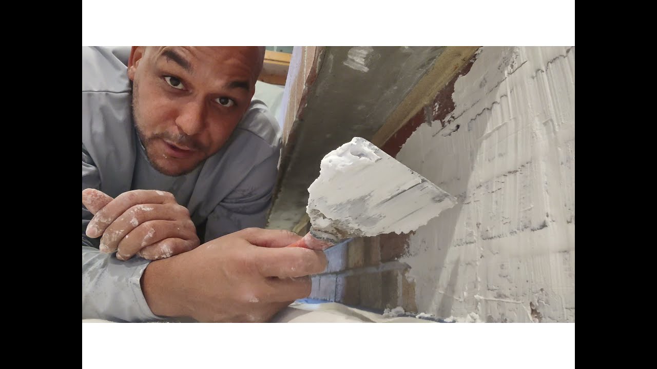 How to German Smear brick masonry