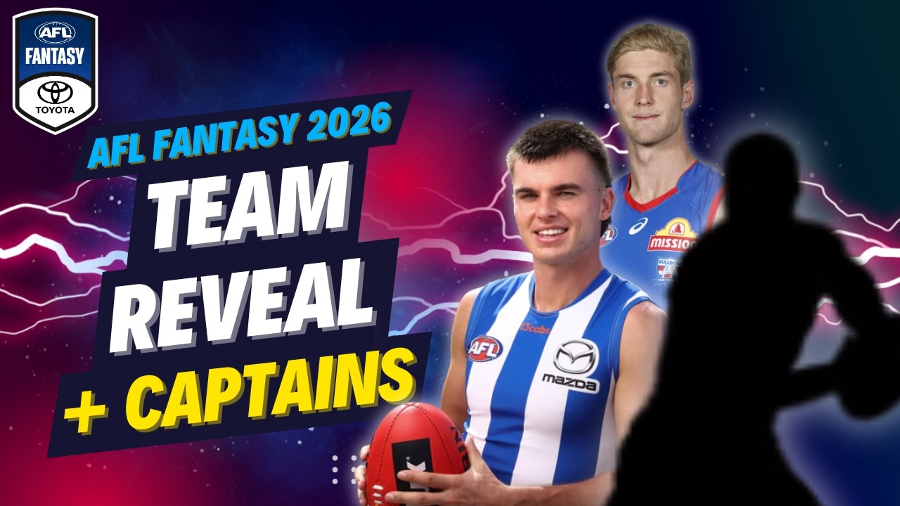FINAL TEAM REVEAL | AFL Fantasy 2026