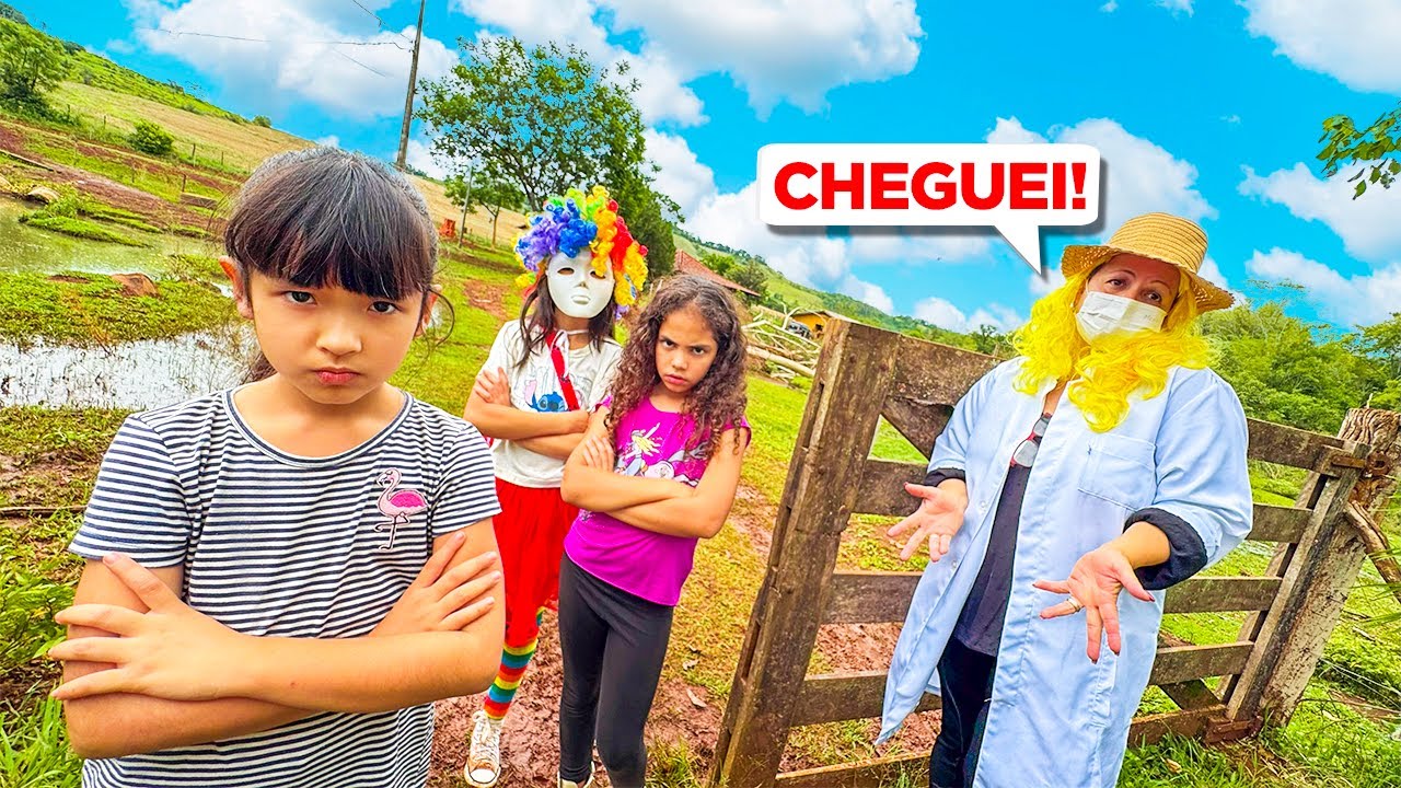 NÃO ACREDITO A BABÁ DO MAL VEIO NO SITIO!!!