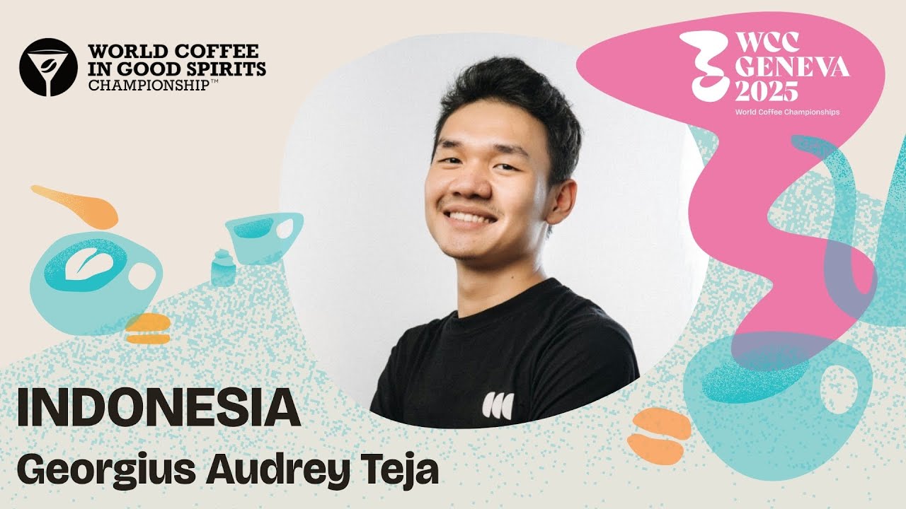 Georgius Audrey Teja, Indonesia | 2025 World Coffee In Good Spirits Championships | Day 2 Finals