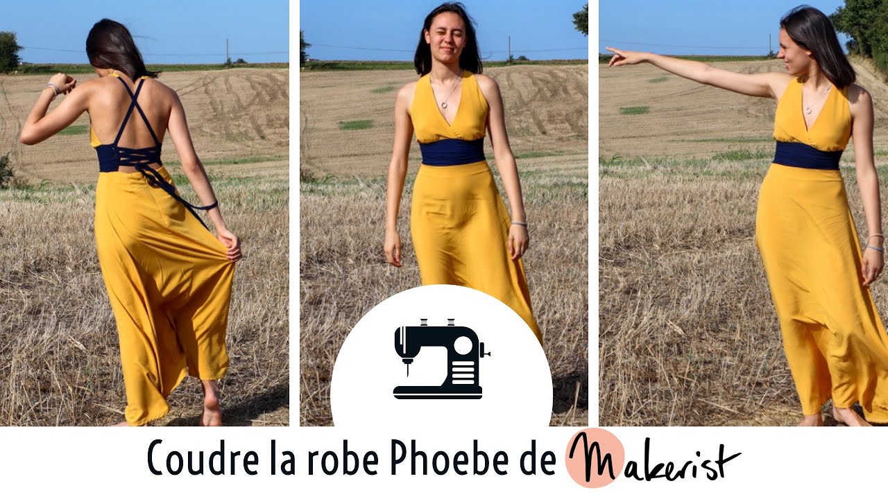 Coudre la robe Phoebe de Makerist | TUTO COUTURE