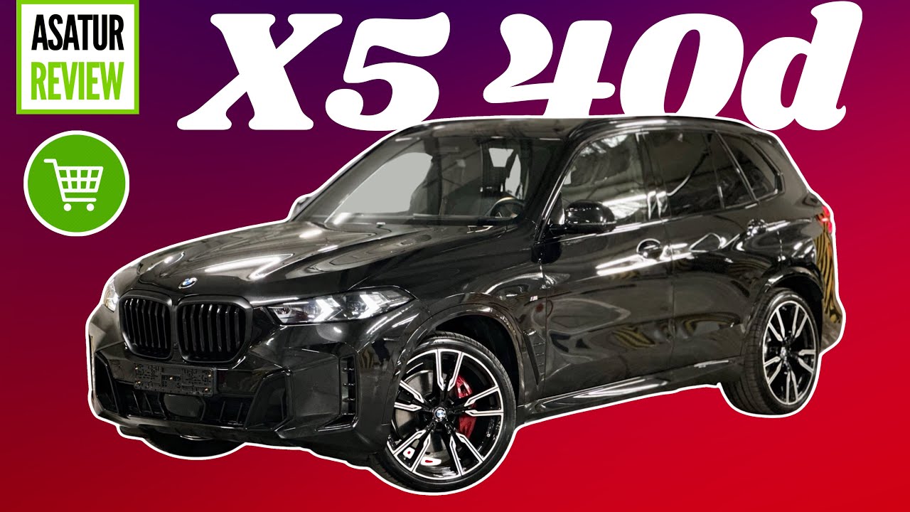 Обзор рестайлингового BMW X5 40d G05 M-Sport PRO Black Sapphire 2024 Параллельный импорт из Европы
