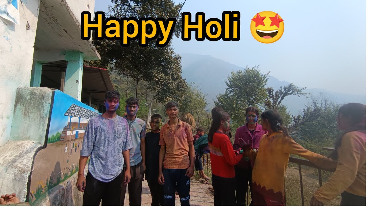  रंगों का त्योहार आ गया है! 🎉 || आप सभी को होली की ढेर सारी शुभकामनाएँ! || #HoliReels #ViralHoli 