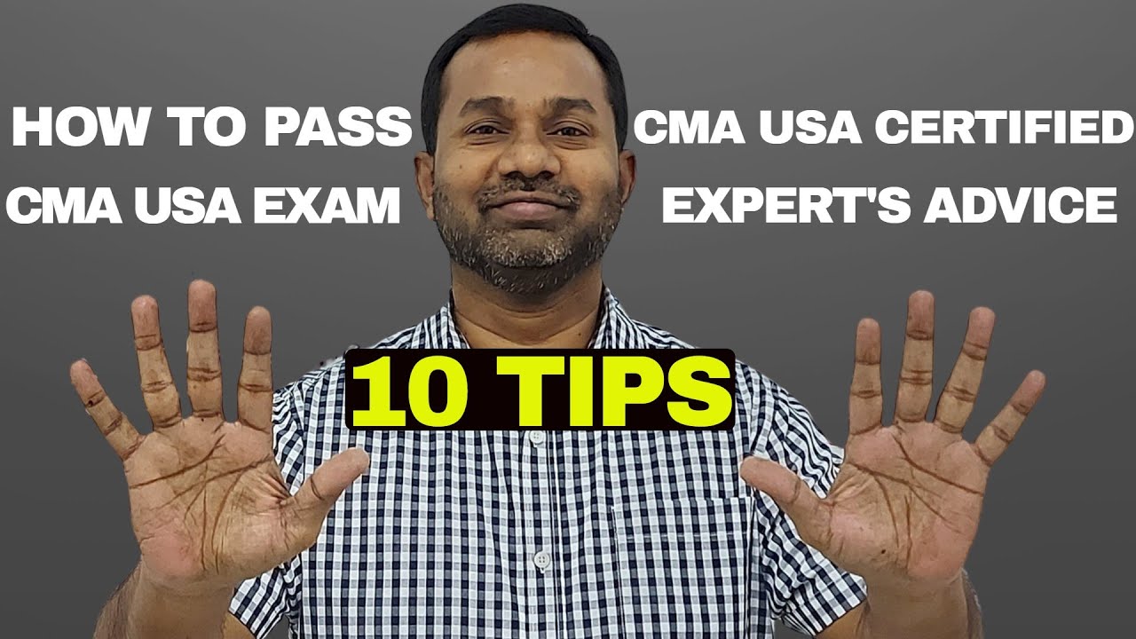 HOW TO PASS CMA USA EXAM WITHIN 1 YR  | IMA USA | CMA USA | EXAM TECHNIQUES | Commerce Specialist |