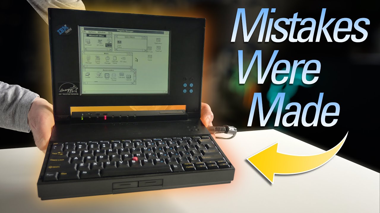 I fixed the vintage ThinkPad that IBM screwed up