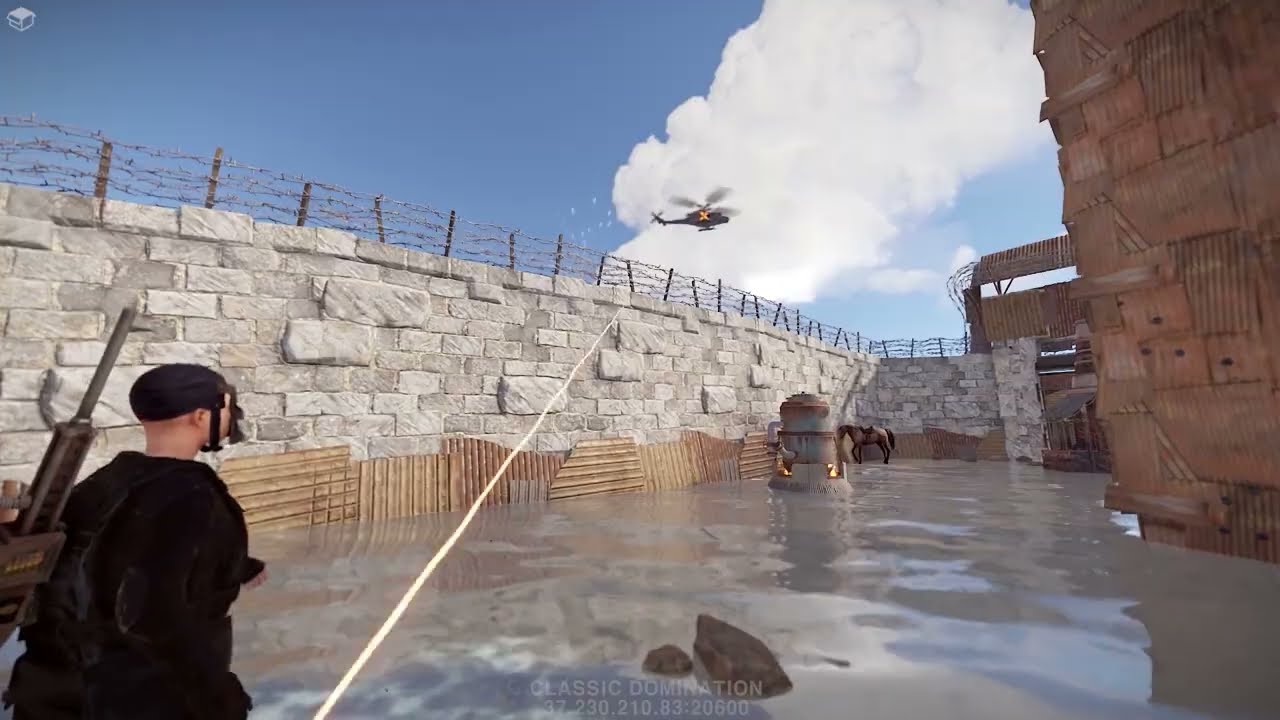 RUST CINEMATIC | Обычный день на Classic Domination