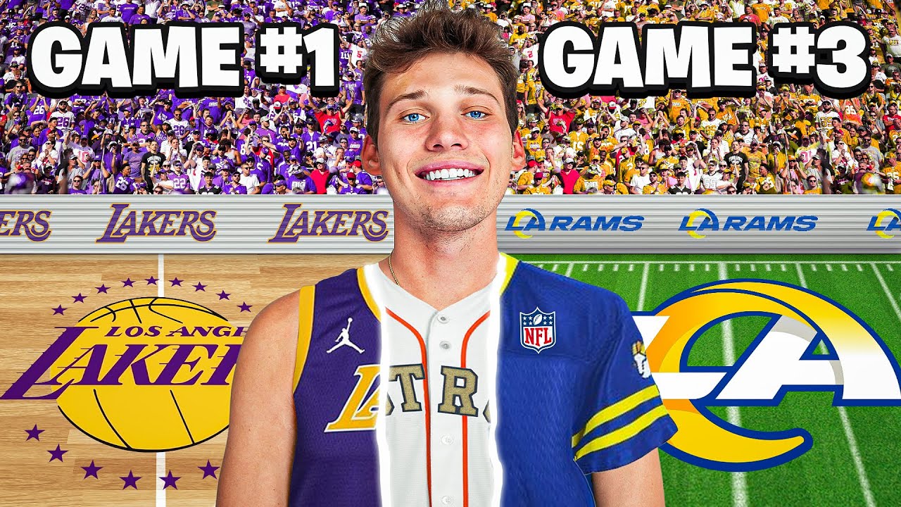 Going to a NBA, NFL and MLB game in 24 hours