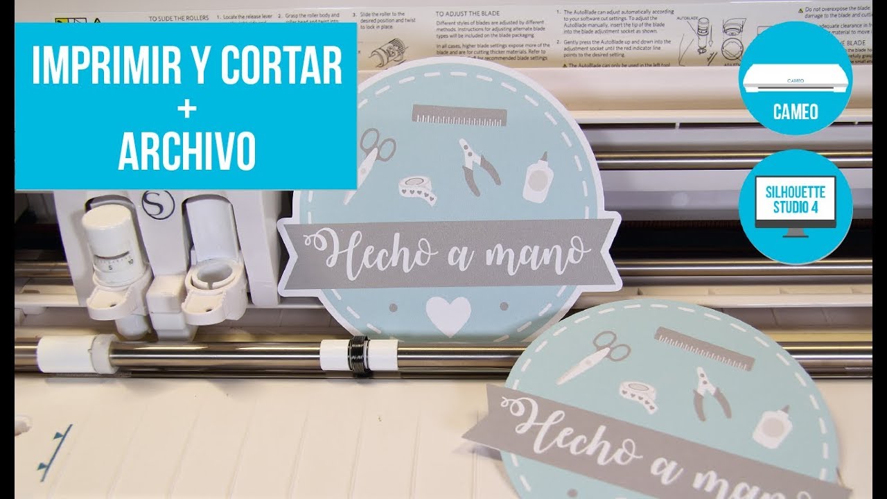 Imprimir y Cortar con Silhouette Cameo 3