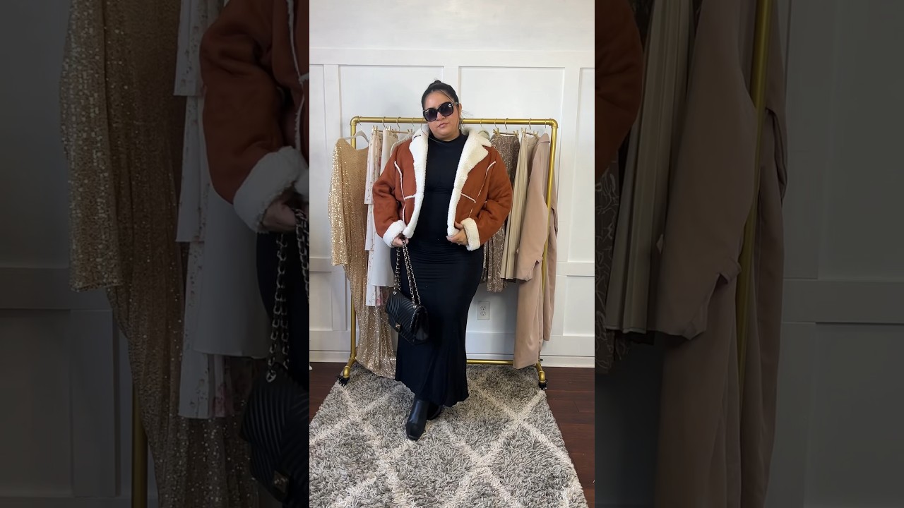 plus size modest winter outfit. Find links in my LTKit - alesellsgeorgia 