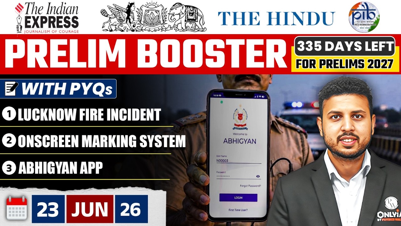 The Hindu News Paper Analysis | 23 June 2026 | Daily Current Affairs by Rishav Sharma Sir
