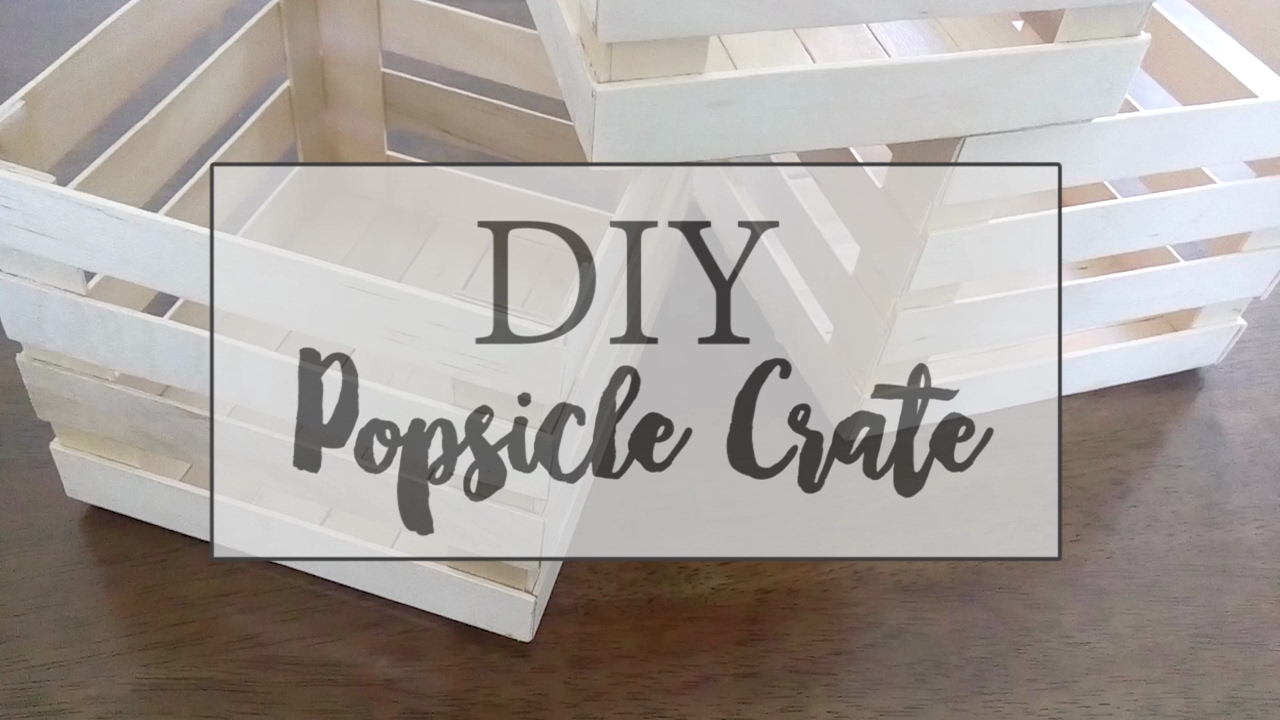 DIY POPSICLE CRATE DECOR