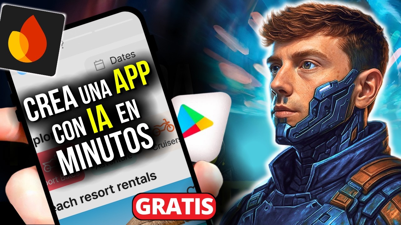 Crea APPs con IA en SEGUNDOS [GRATIS y SIN PROGRAMAR ] 🚀 Tutorial Firebase Studio