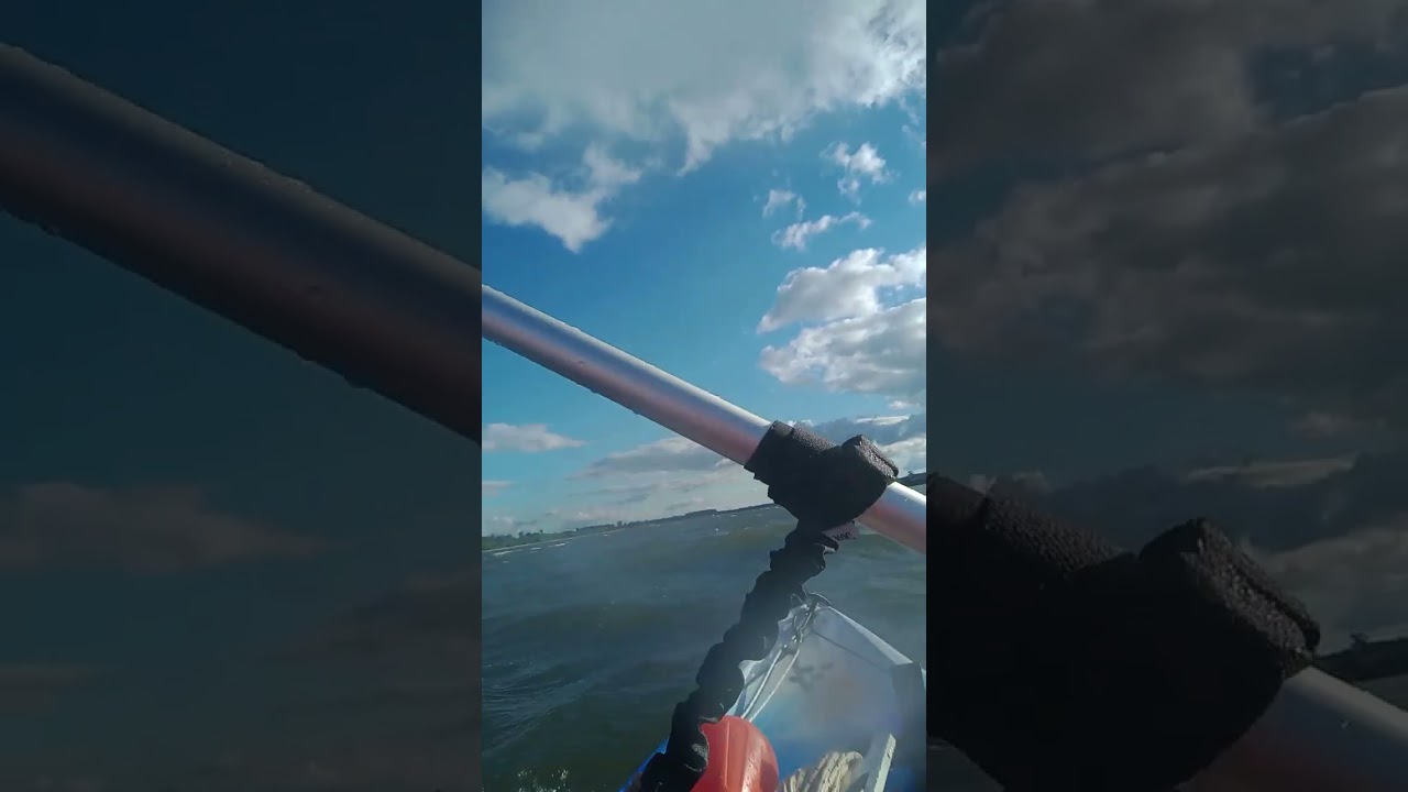 Review Kayak Electra - Con olas en contra