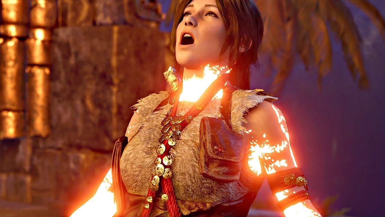 Shadow of The Tomb Raider - Final Boss Fight & Ending