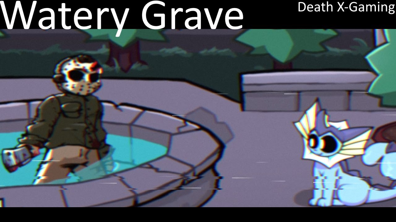Friday Night Funkin' - Watery Grave But It's Jason Vs Vaporeon (My Cover) FNF MODS