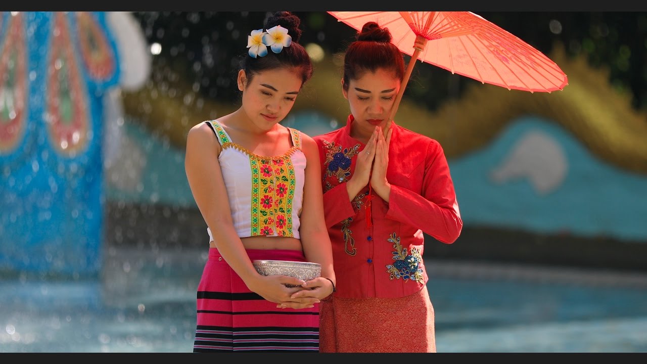 China travel    中国旅行（雲南省 景洪 ）と美女の舞踊　西双版纳 傣族园  シーサンパンナ  タイ族園     EOS 5D Mark IV  4K  Tai Lue Song