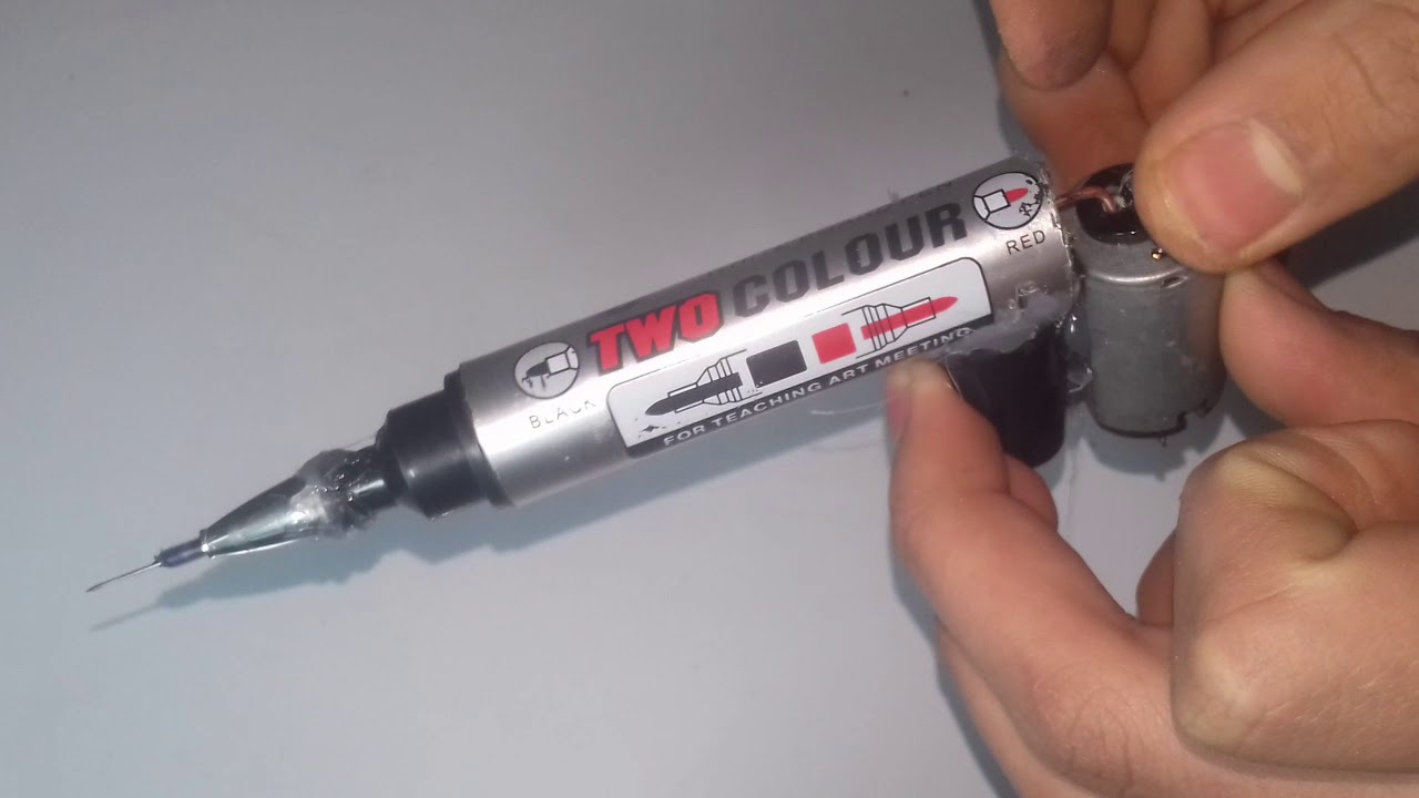 كيف تصنع جهاز الوشم،