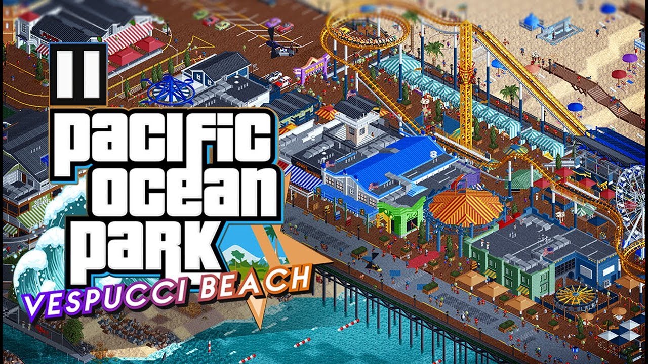 RCT2 | Pacific Ocean Park | EP11 | Del Perro Pier