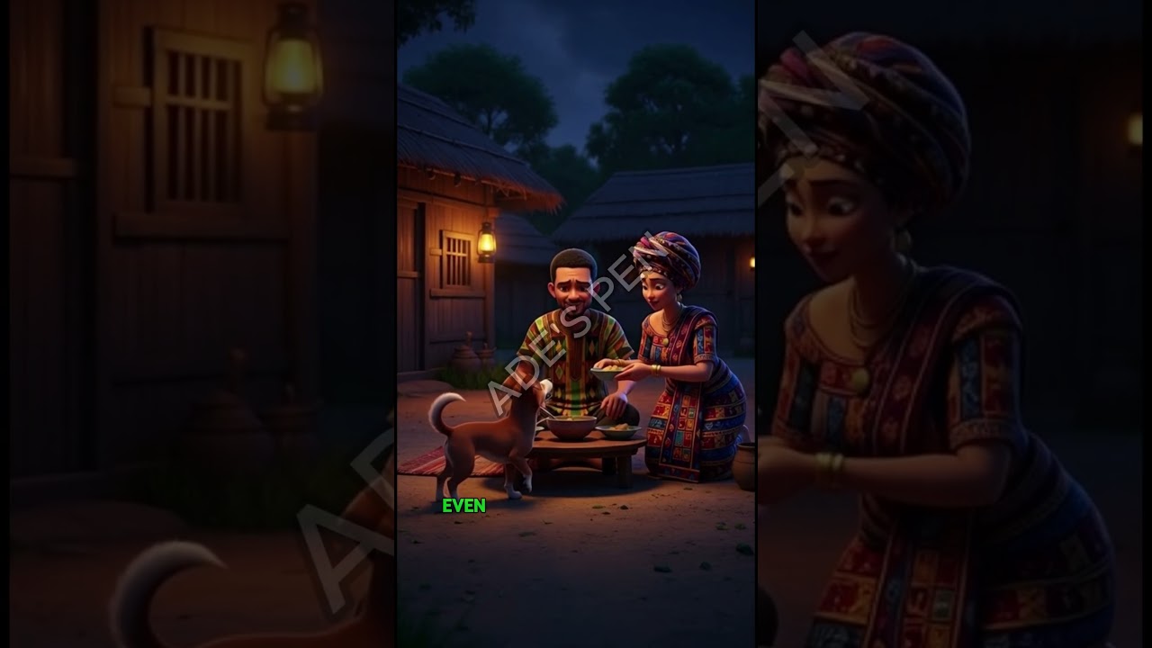 The Wicked Wife Who Hid Food From Her Husband | African Moral Story About Greed
