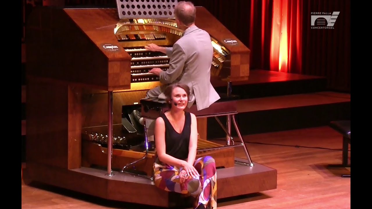 'Op een mooie pinksterdag' Linda Vink, zang en Bert van den Brink, Pierre Palla Concertorgel.