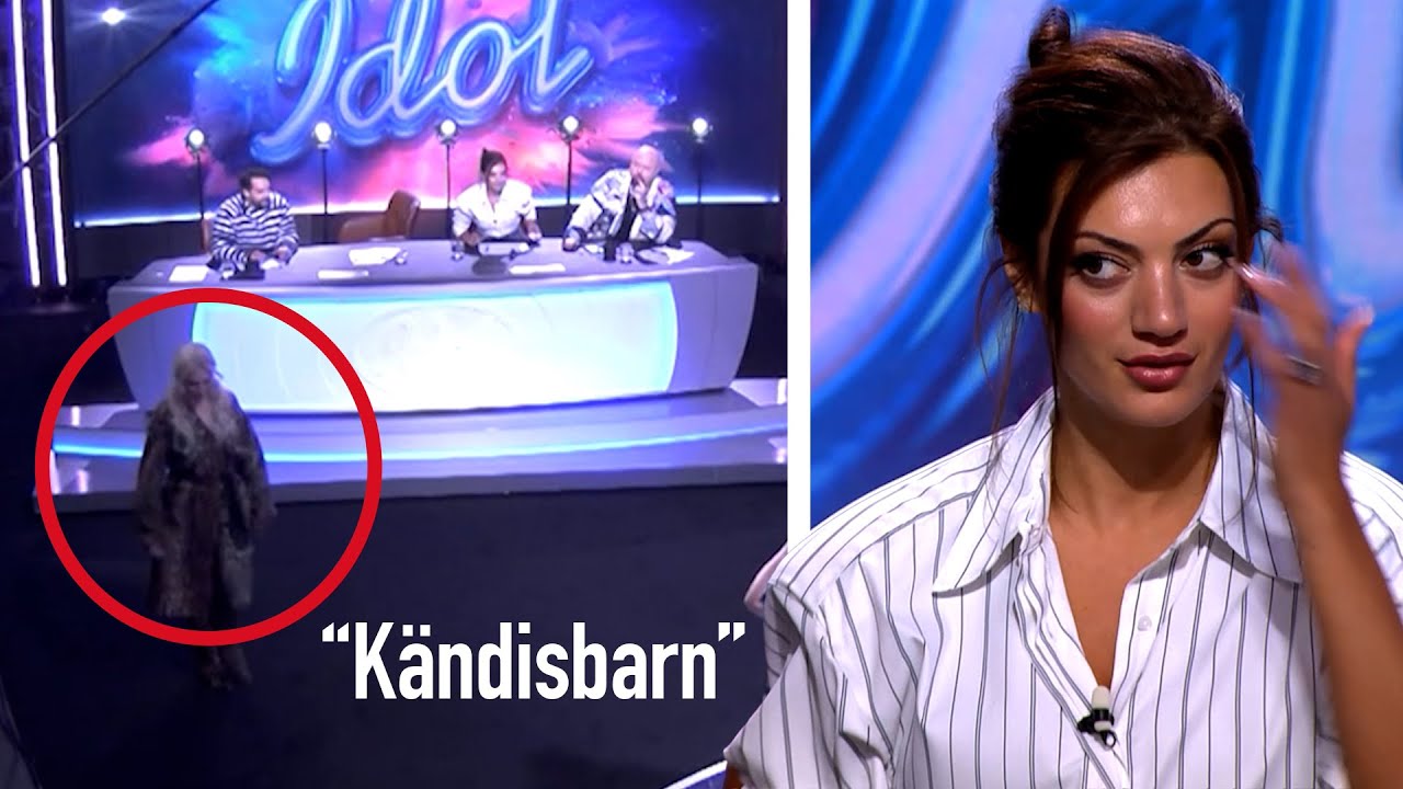 H&auml;r stormar Peg Parnevik ut ur studion efter br&aring;ket - 