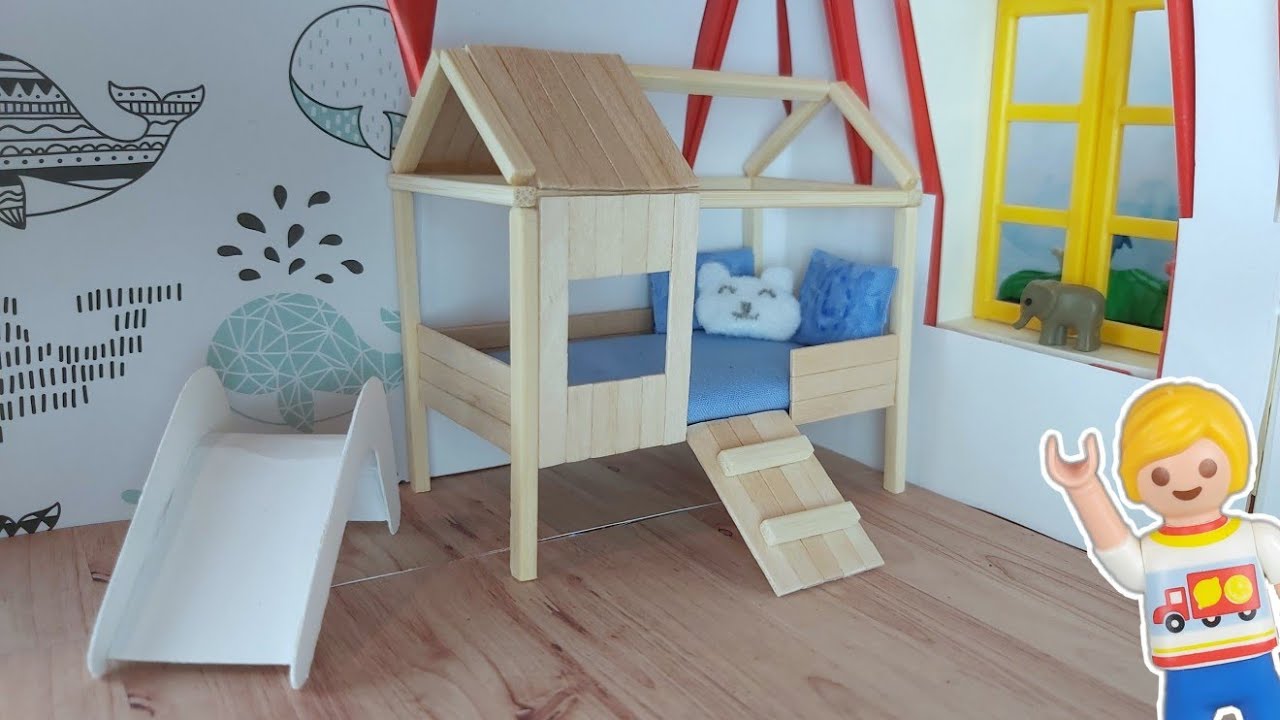 Playmobil- DIY Louis Zimmer 🐳- Kinderzimmer- Pimp my Playmobil- Deutsch | Familie Hund