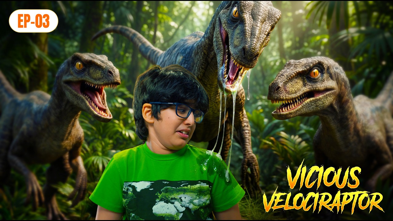 Vicious Velociraptor Episode 3: Small, Smart & Super Fast Pack Hunters! | Devaansh Nara | Dino Deets