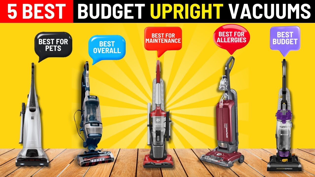 The 5 Best Budget Upright Vacuums of 2024