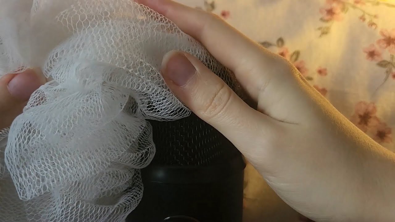 Ultra Tingly ASMR Loofah Scrubbing & Soft Textures (No Talking) | Somni ASMR
