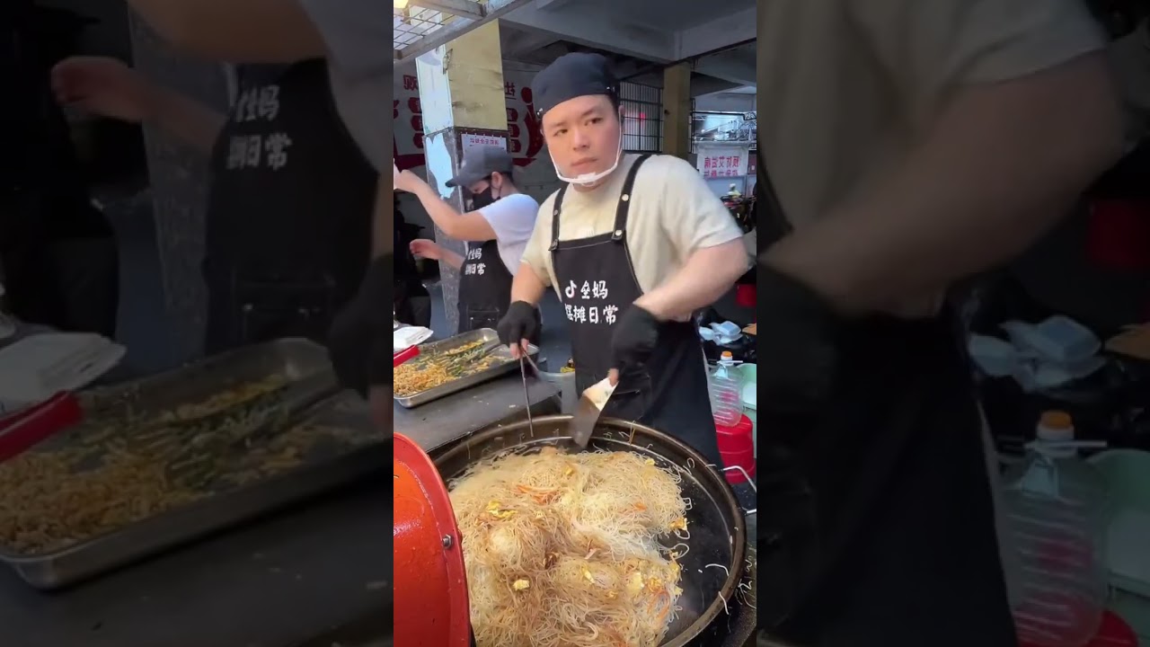 Make Money Selling Delicious Stir-Fried Noodles! Couple’s Stall With Super Hot Business!
