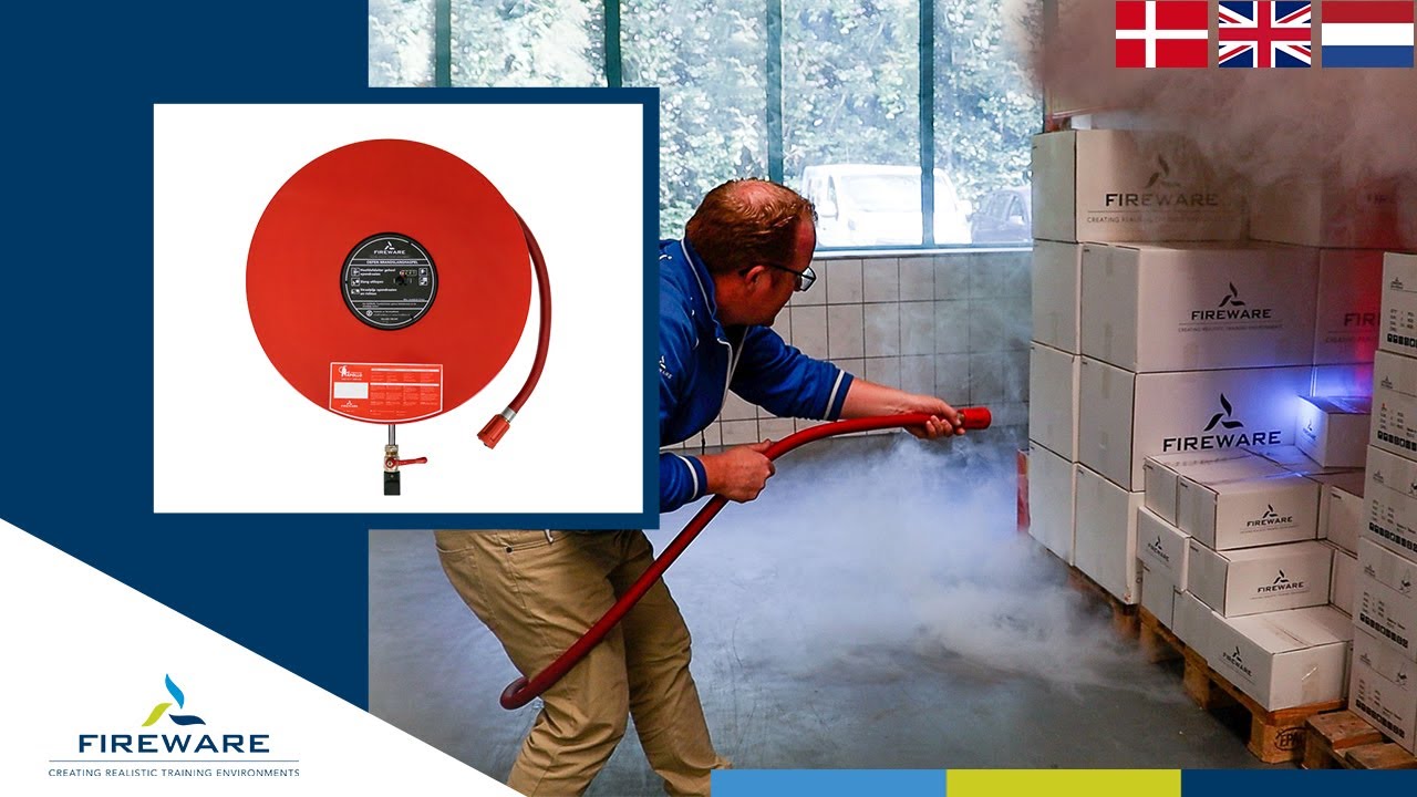 Apollo LED Training Fire Hose Reel | Train on the procedures for using a fire hose reel