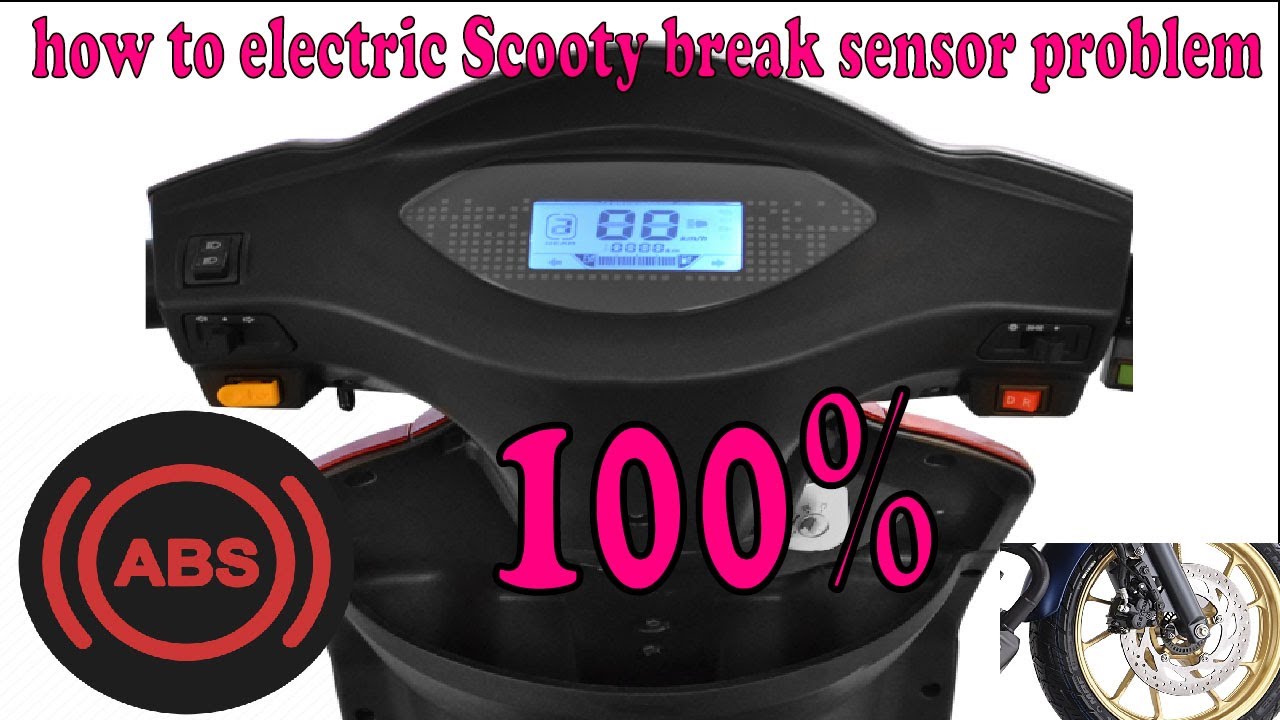 how to electric Scooty break sensor problem |electric scooter brake sensor |#brakesensor