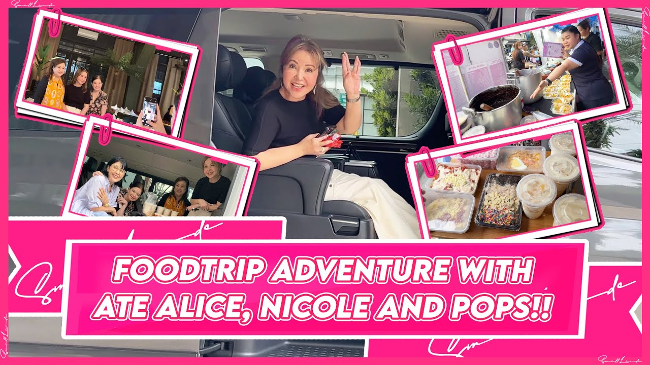 ATE ALICE TOOK US TO A FAMOUS STREET FOOD IN MANILA! | Small Laude