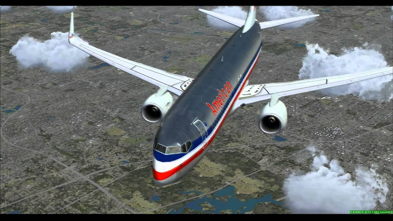 FSX American Airlines: An FSX Film [HD]