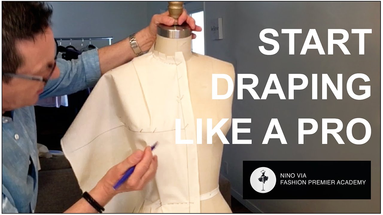 Fashion Draping 101: How to Start Draping Like a Designer. Learn the Basics Step-by-Step