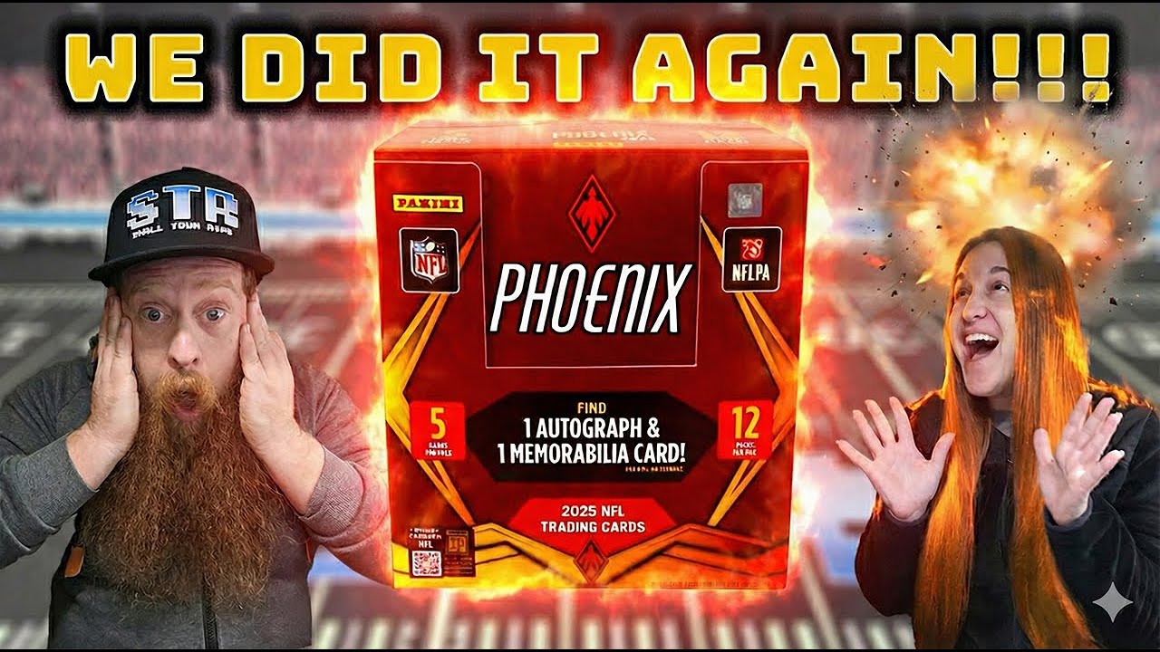 ОБЯЗАТЕЛЬНО К ПРОСМОТРУ! Обзор Phoenix Football Preferred Hobby Box 2025!
