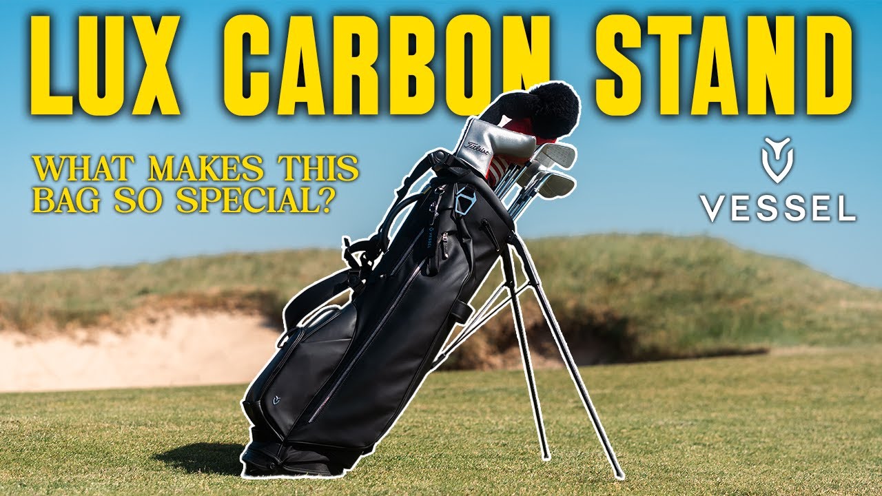ОДНО НЕОБЫКНОВЕННОЕ ОБЯЗАТЕЛЬСТВО! | СУМКА-СТОЙКА VESSEL GOLF LUX CARBON!